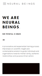 Mobile Screenshot of neuralbeings.com